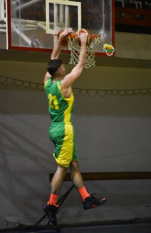 Evaldo Černiausko efektingai užbaigta ataka.