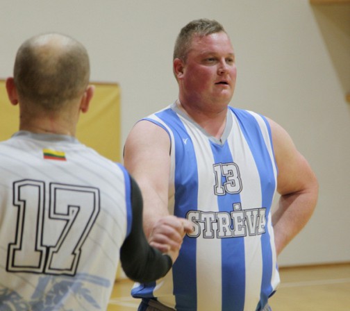 Taiklus Justino Šimonio (nr.13) baudos metimas nulėmė komandos „Strėva“ pergalę prieš EKK „AlterNetas“.