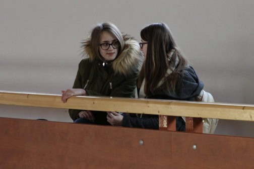 Įdomu kurią komandą palaikė šios sirgalės? 